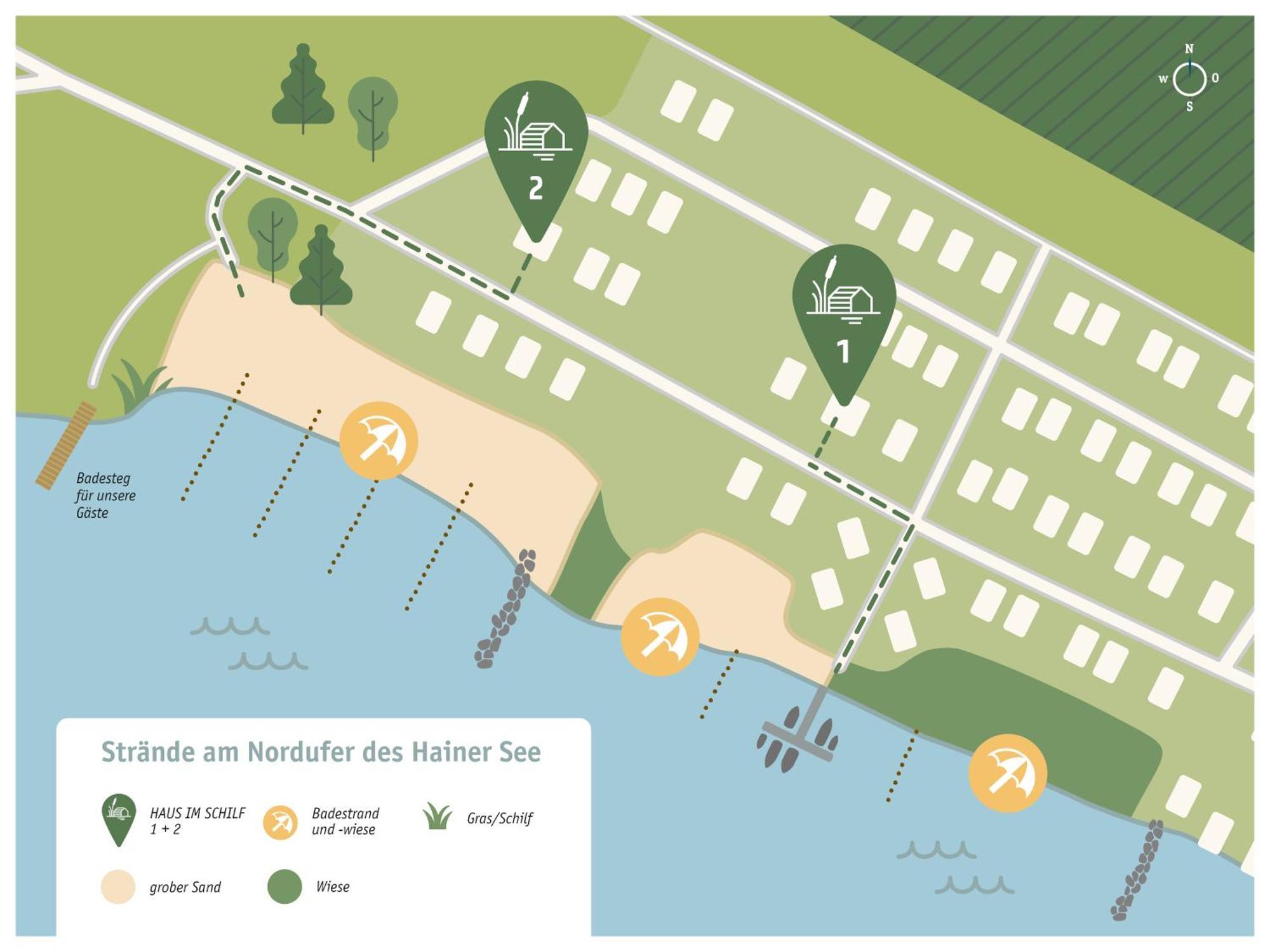 Haus Im Schilf 2 - Ferienwohnungen Am Hainer See Bei Leipzig Neukieritzsch Ngoại thất bức ảnh