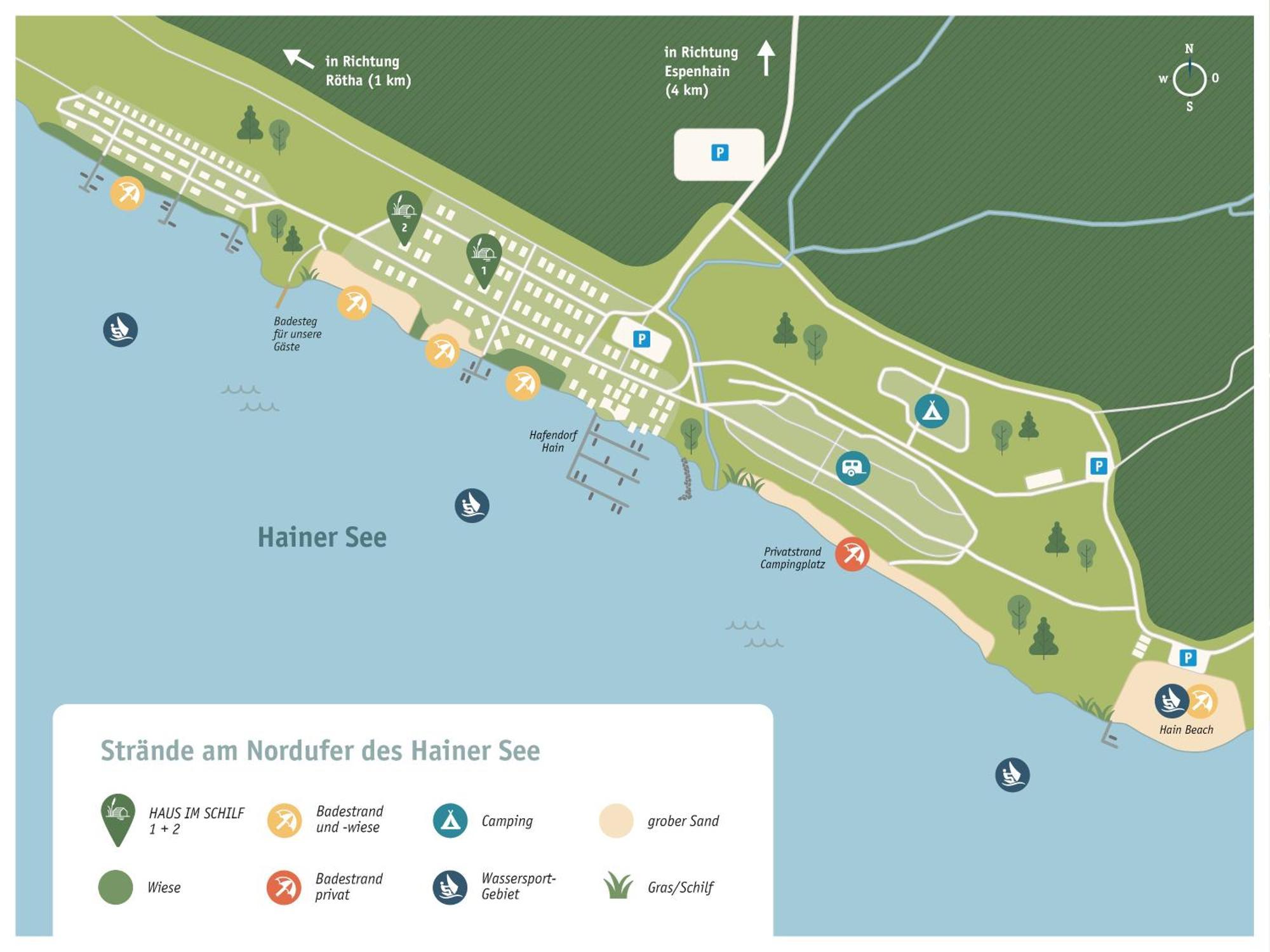Haus Im Schilf 2 - Ferienwohnungen Am Hainer See Bei Leipzig Neukieritzsch Ngoại thất bức ảnh